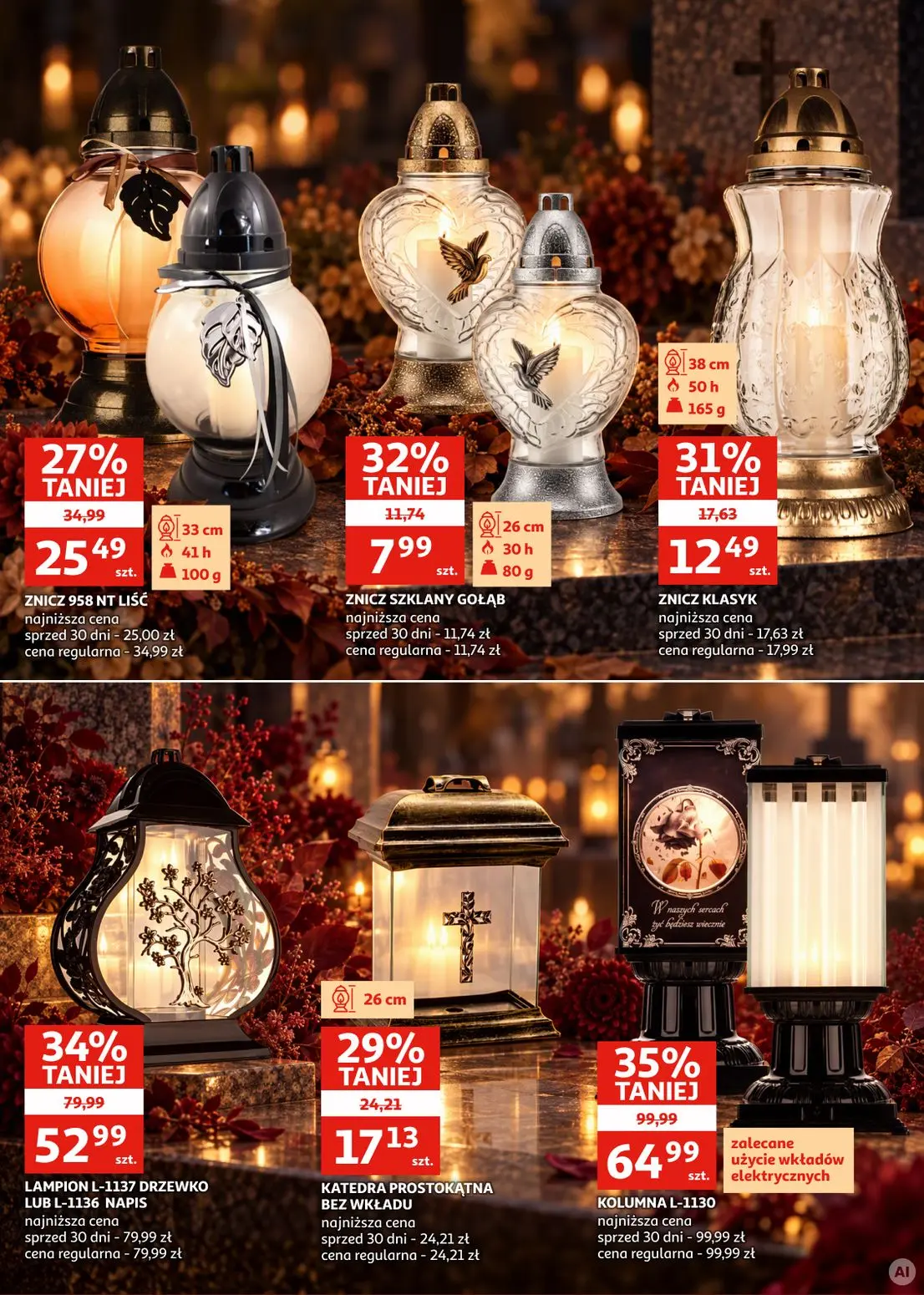 gazetka promocyjna Auchan Racibórz - katalog zniczy - Strona 3