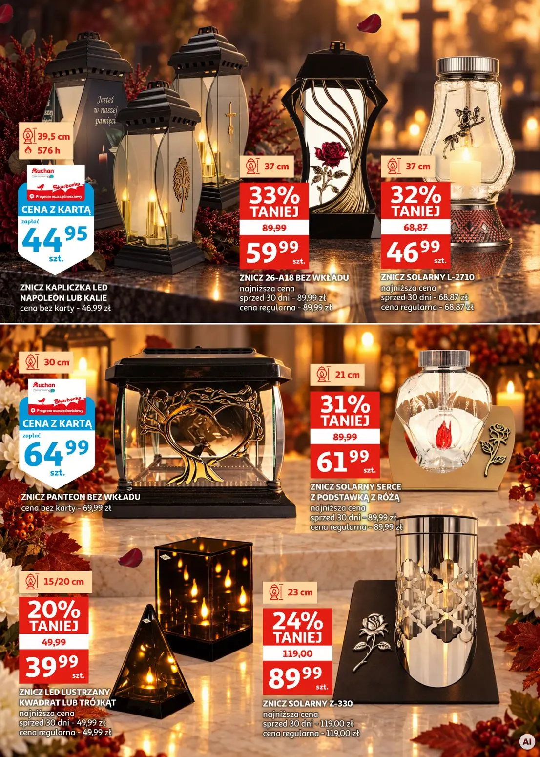 gazetka promocyjna Auchan Racibórz - katalog zniczy - Strona 6