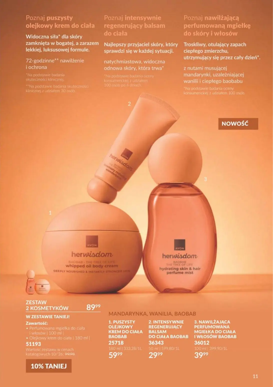 gazetka promocyjna AVON Bogactwo, które rozkwita wraz z tobą - Strona 11