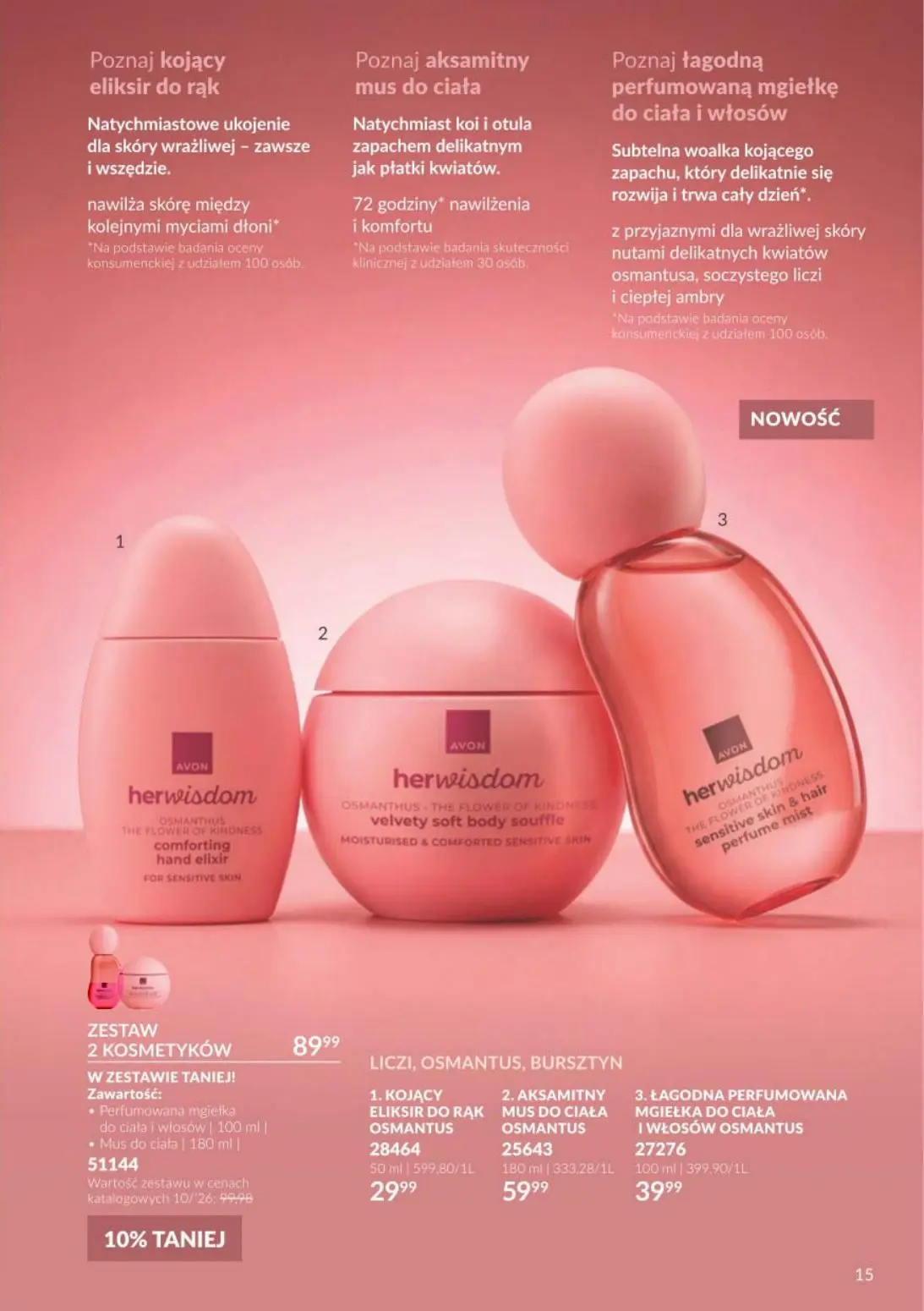 gazetka promocyjna AVON Bogactwo, które rozkwita wraz z tobą - Strona 15