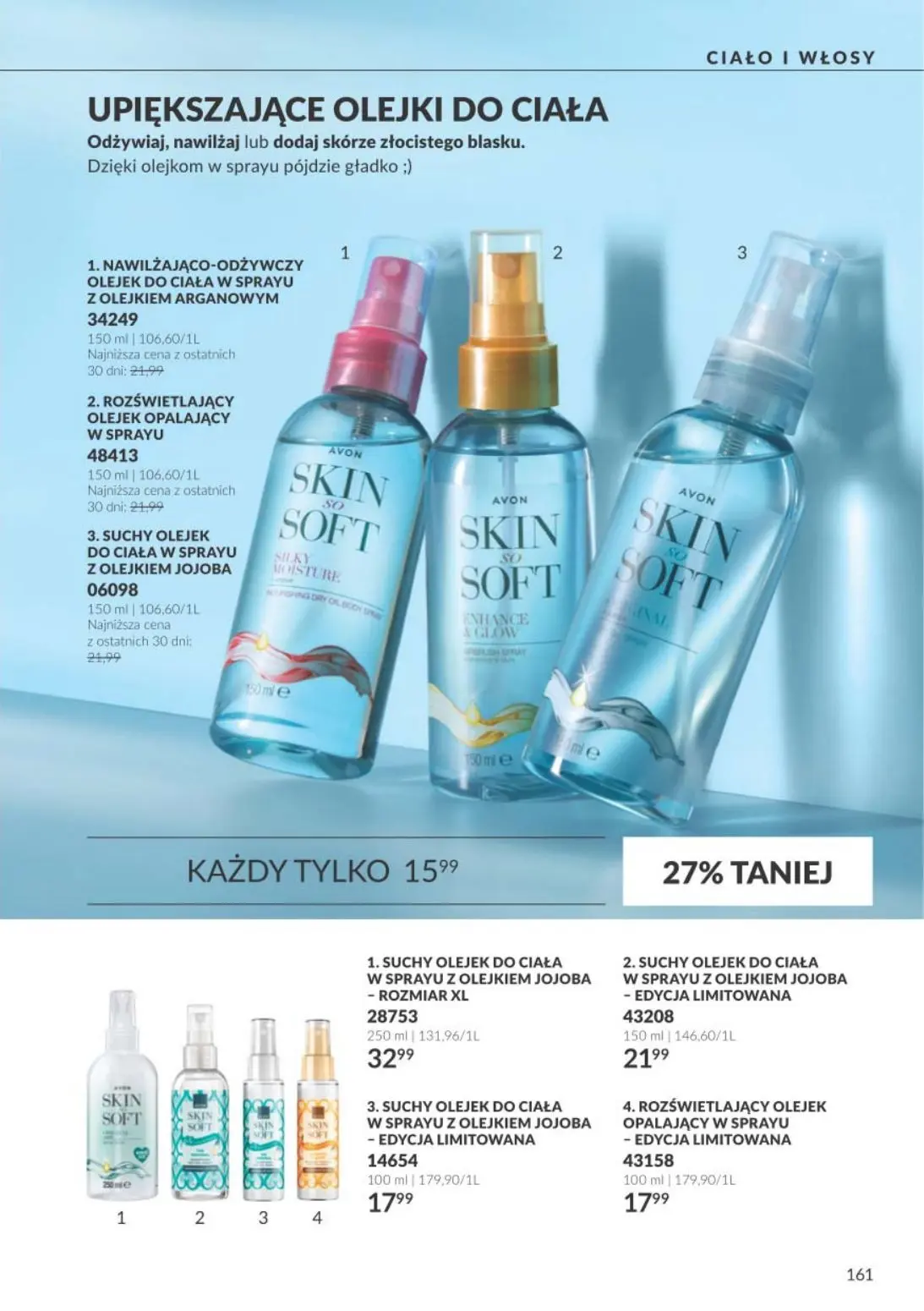 gazetka promocyjna AVON Bogactwo, które rozkwita wraz z tobą - Strona 161