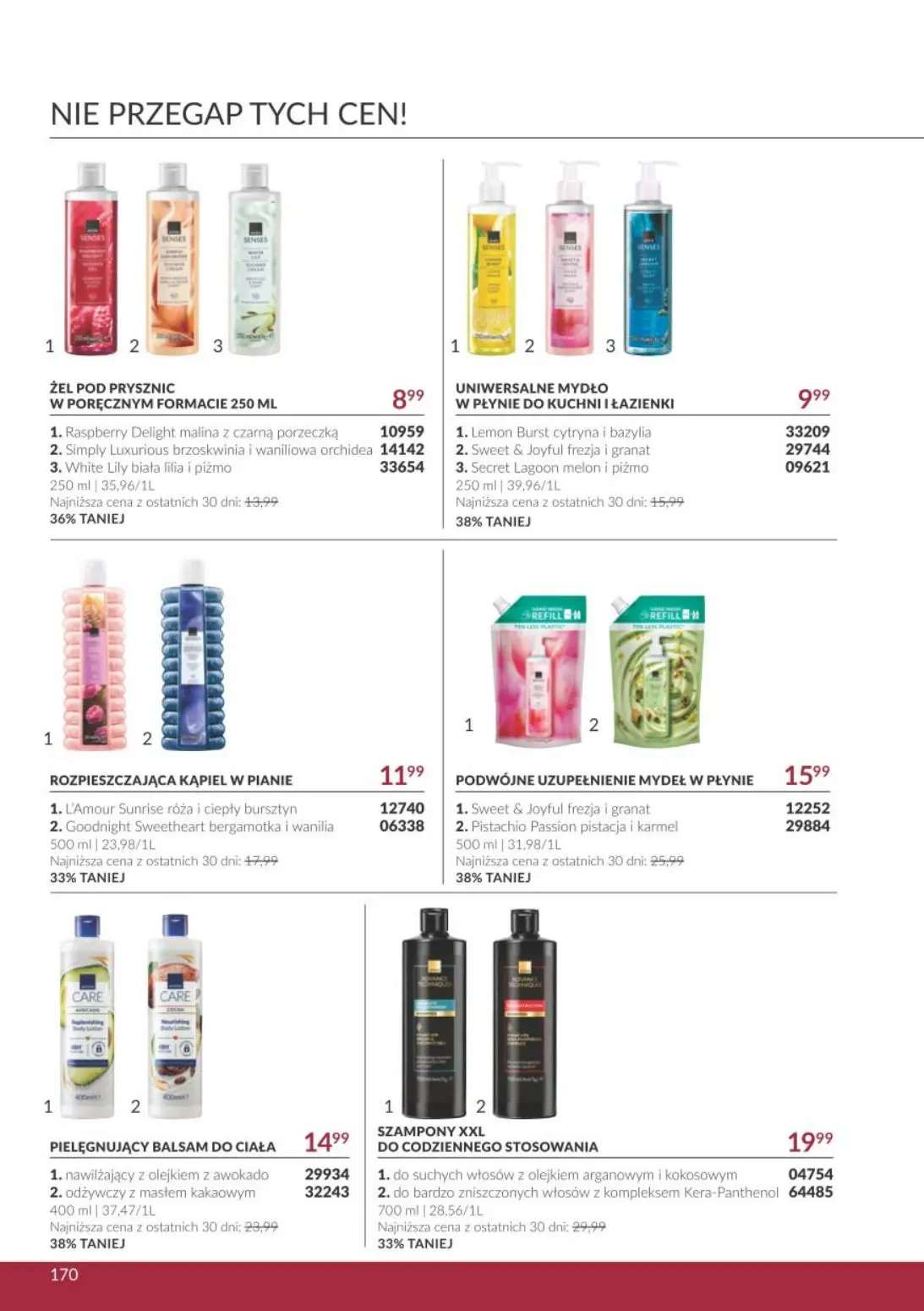 gazetka promocyjna AVON Bogactwo, które rozkwita wraz z tobą - Strona 170