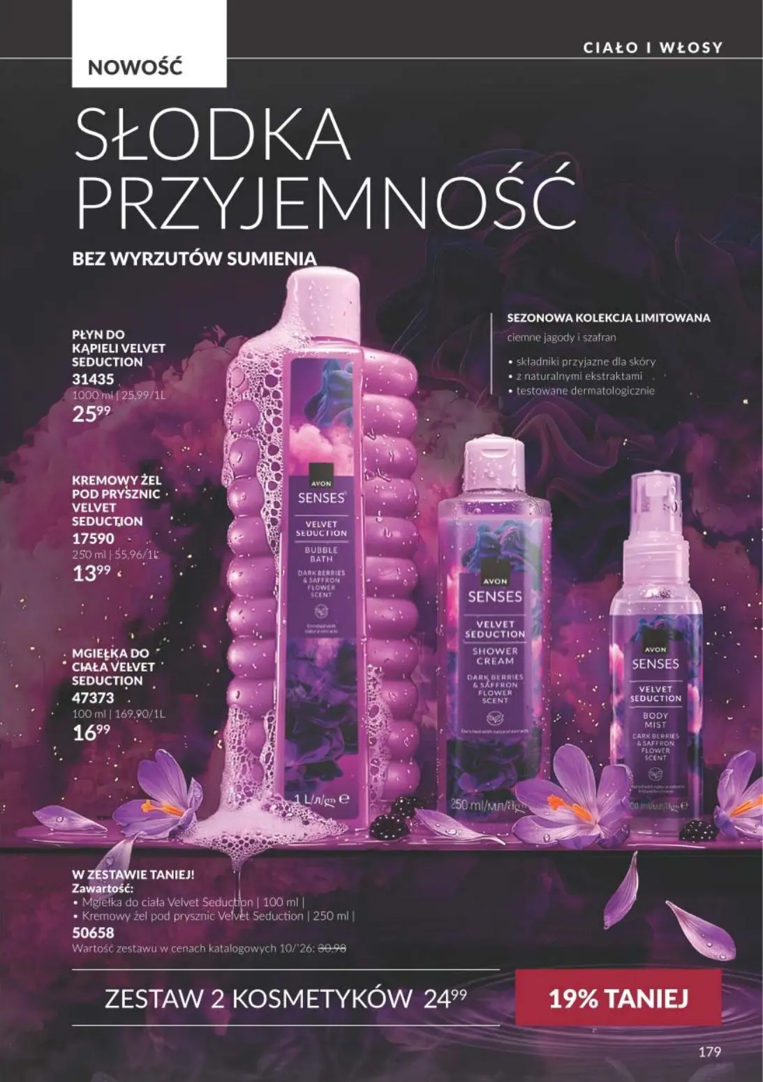 gazetka promocyjna AVON Bogactwo, które rozkwita wraz z tobą - Strona 179