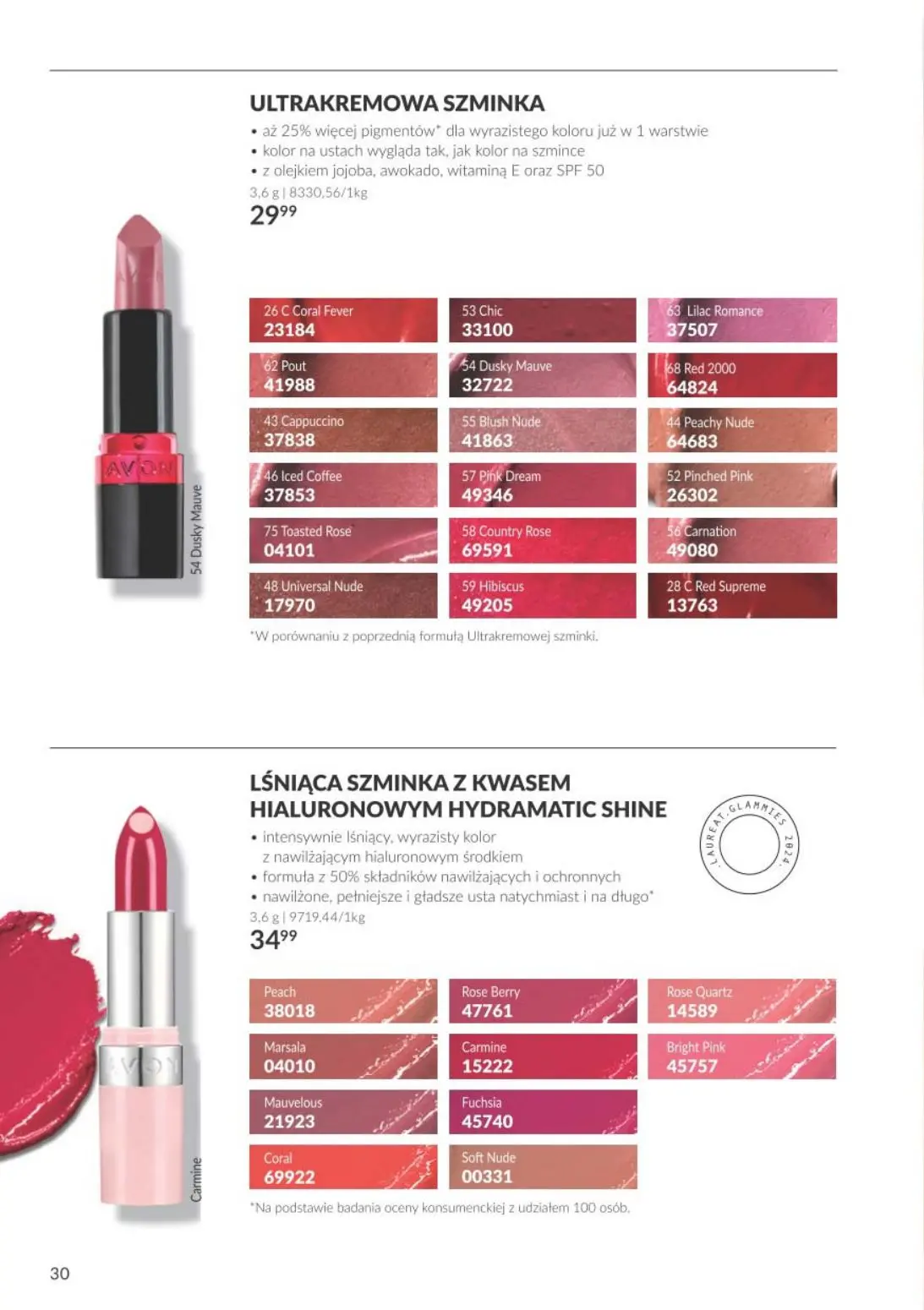 gazetka promocyjna AVON Bogactwo, które rozkwita wraz z tobą - Strona 30