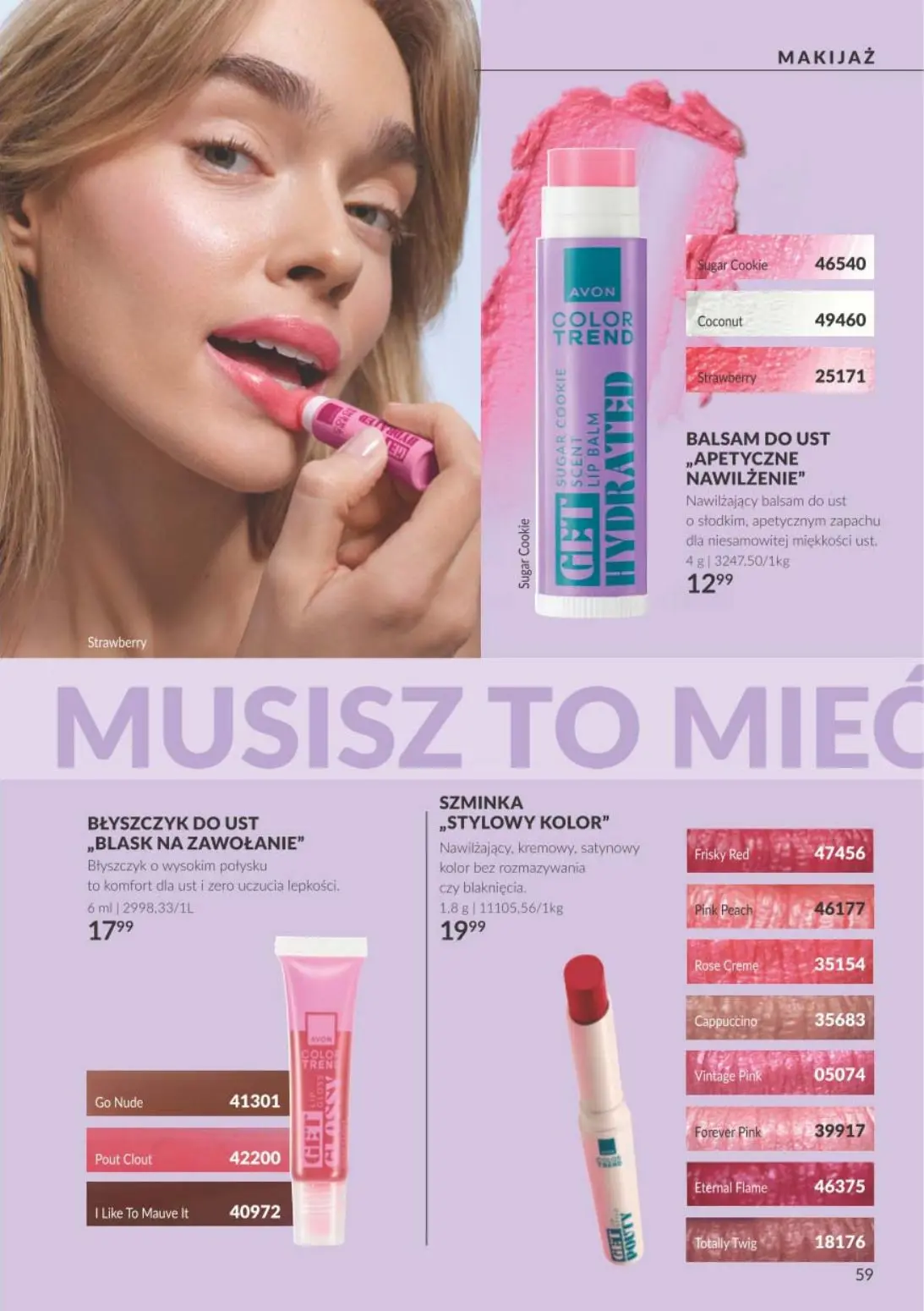 gazetka promocyjna AVON Bogactwo, które rozkwita wraz z tobą - Strona 59