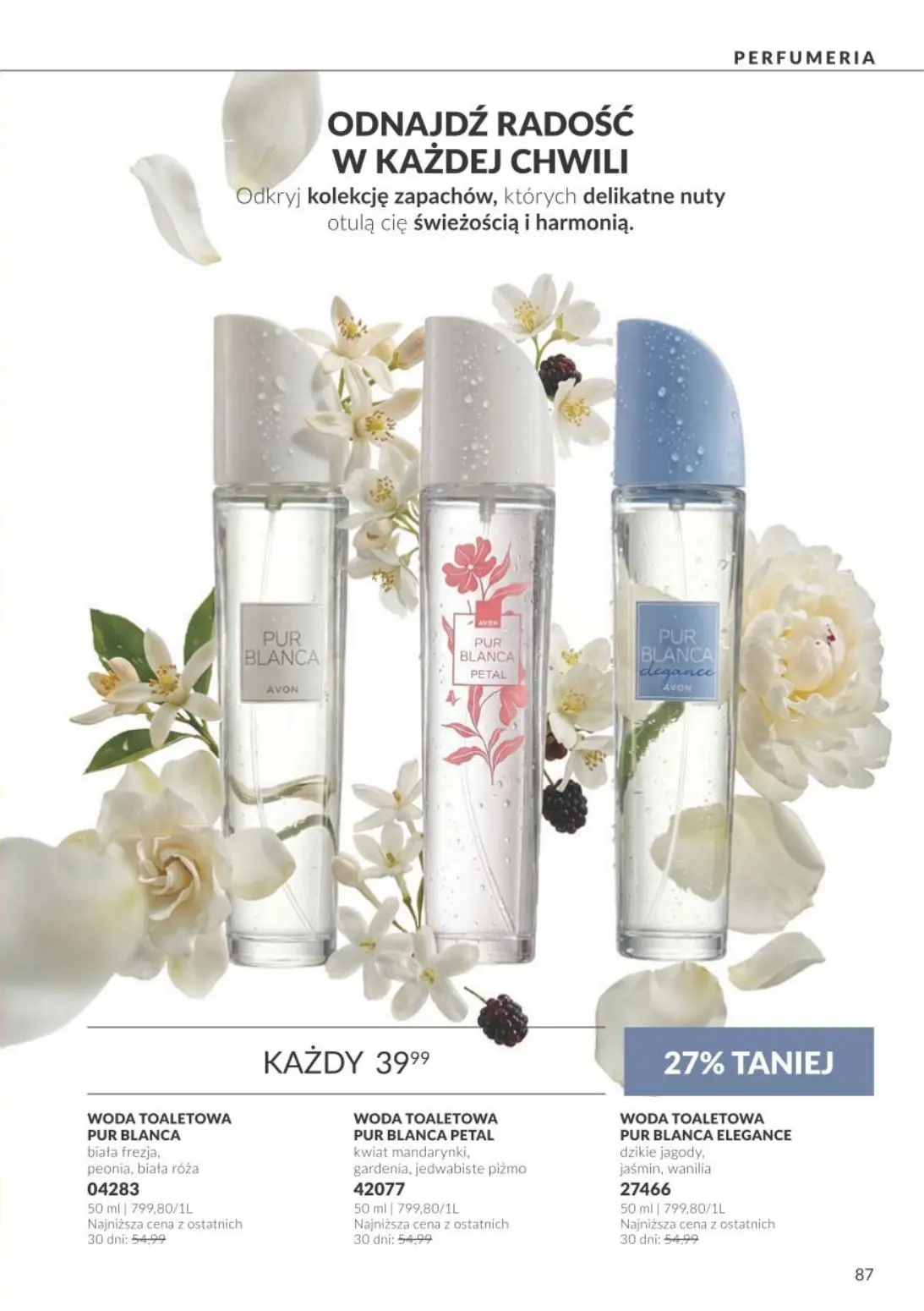gazetka promocyjna AVON Bogactwo, które rozkwita wraz z tobą - Strona 87