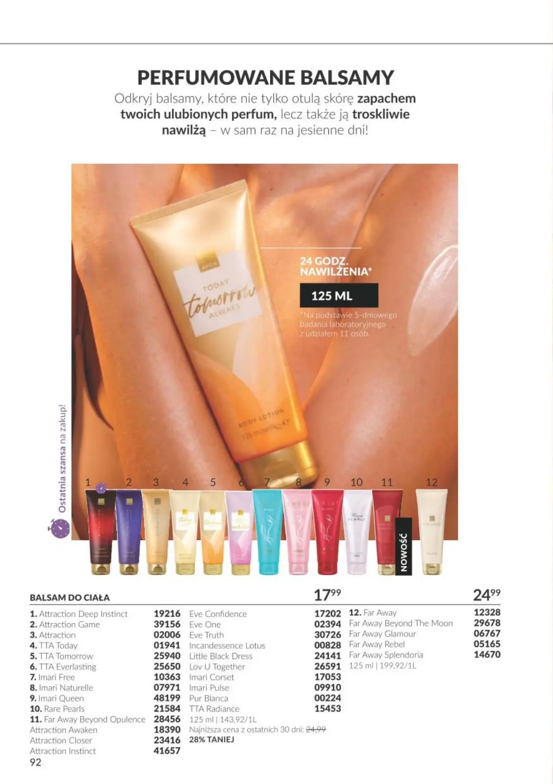 gazetka promocyjna AVON Bogactwo, które rozkwita wraz z tobą - Strona 92