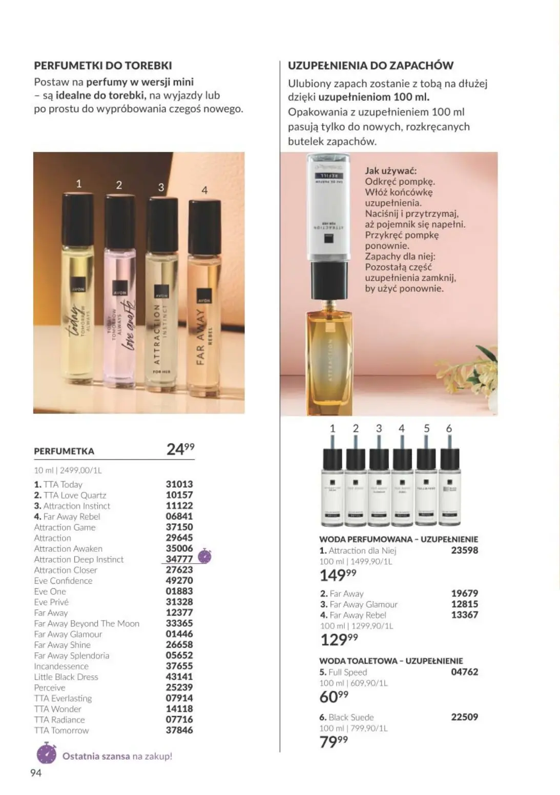 gazetka promocyjna AVON Bogactwo, które rozkwita wraz z tobą - Strona 94