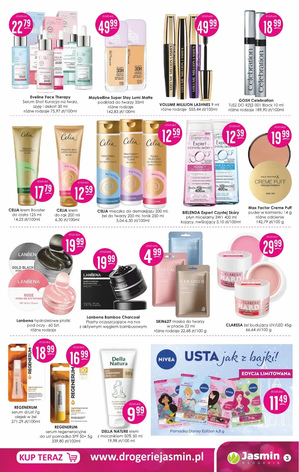 gazetka promocyjna DROGERIE JASMIN  - Strona 3