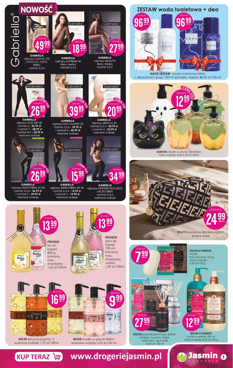 gazetka promocyjna DROGERIE JASMIN  - Strona 5
