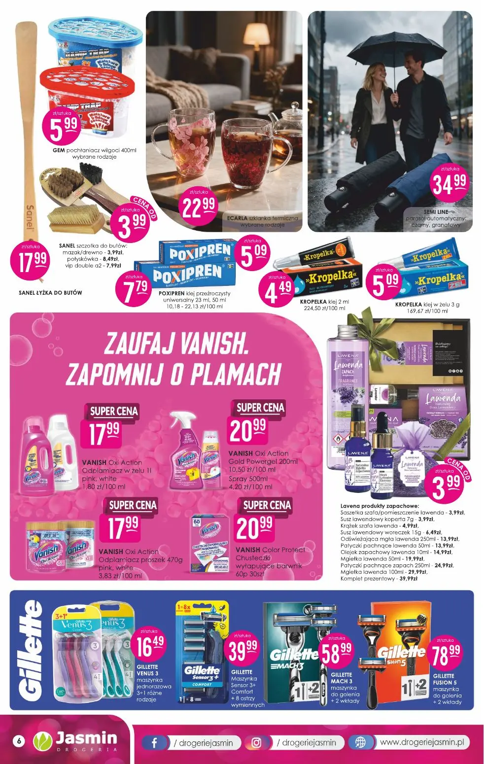 gazetka promocyjna DROGERIE JASMIN  - Strona 6