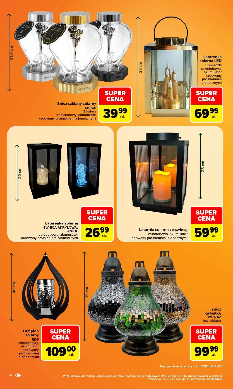 gazetka promocyjna Carrefour Wybór na czas zadumy - Strona 4