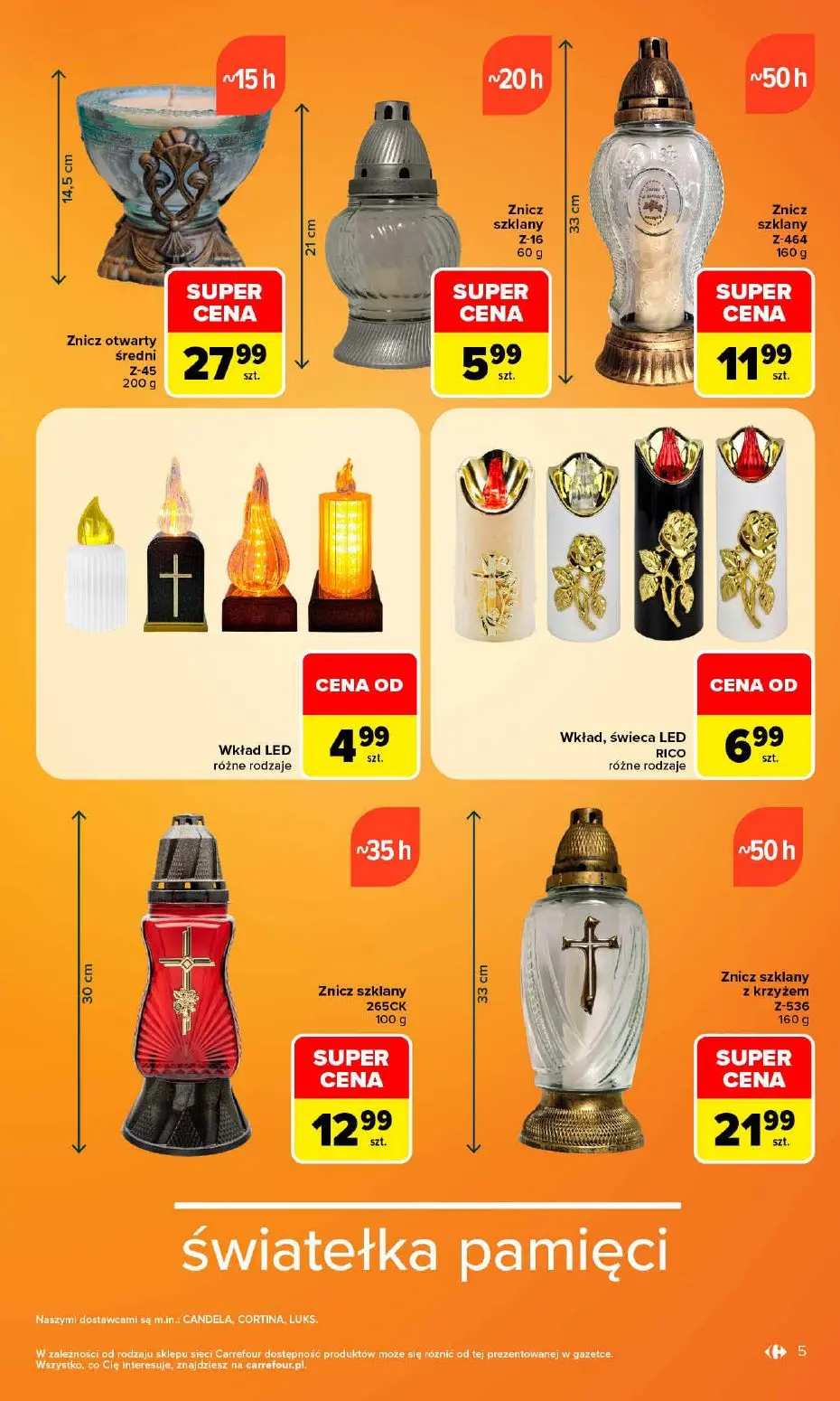 gazetka promocyjna Carrefour Wybór na czas zadumy - Strona 5