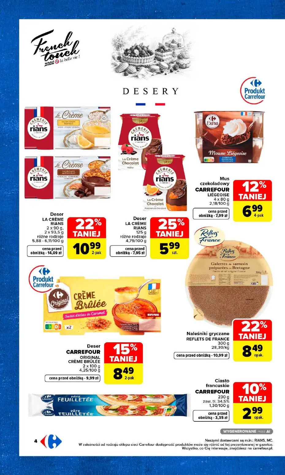 gazetka promocyjna Carrefour Przystanek Francja - Strona 6