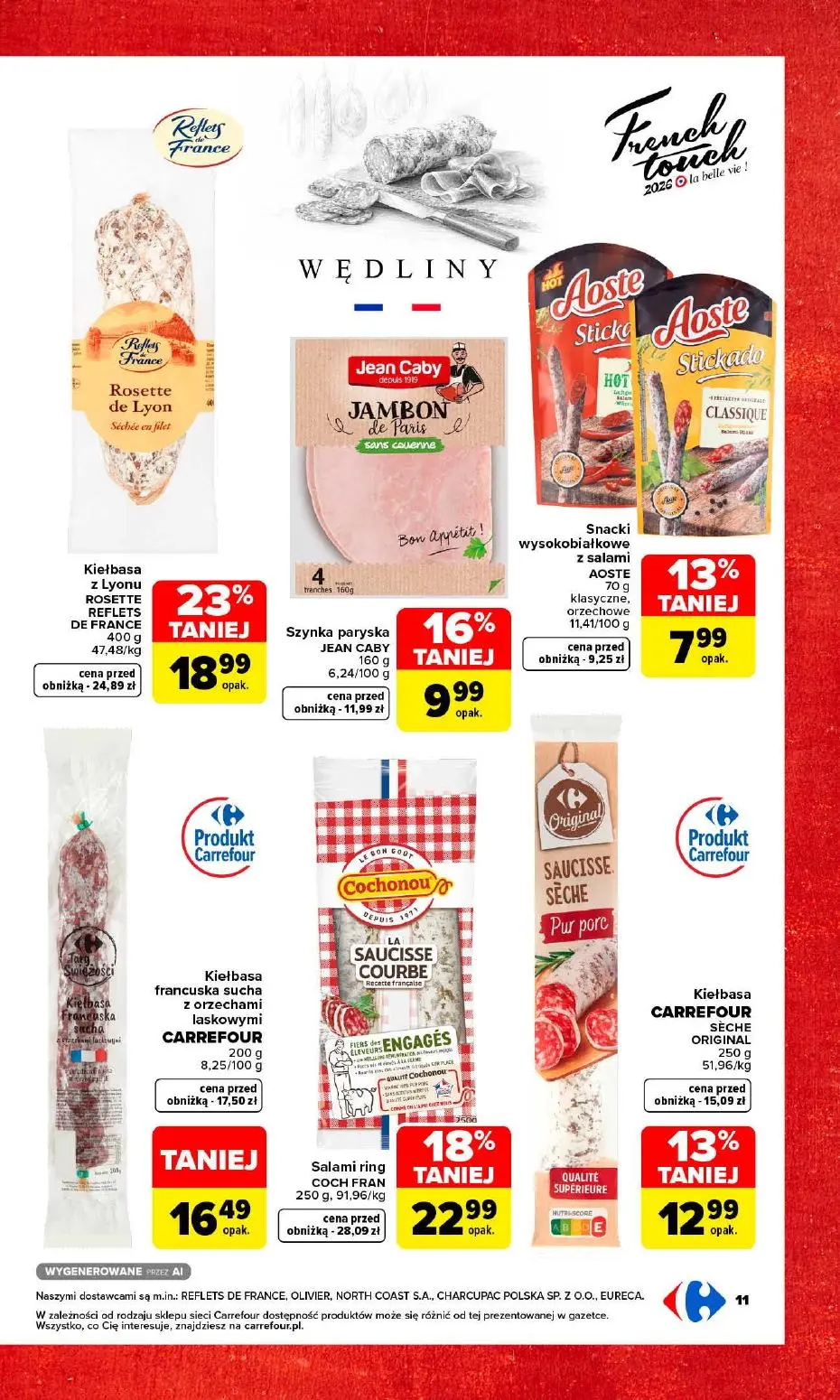 gazetka promocyjna Carrefour Przystanek Francja - Strona 13