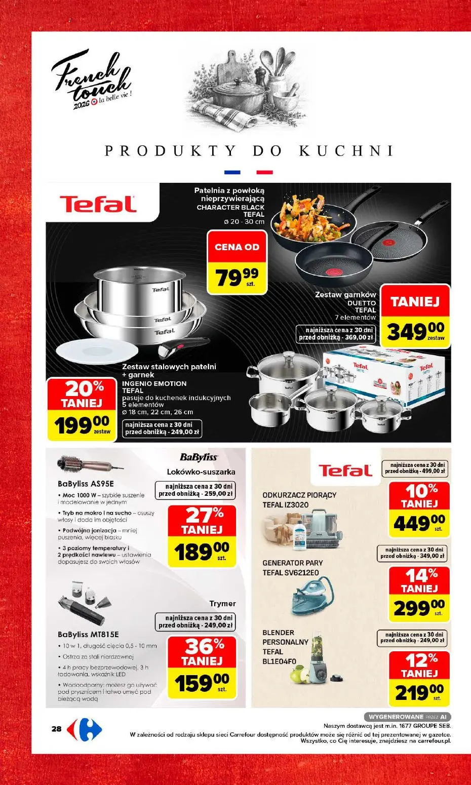gazetka promocyjna Carrefour Przystanek Francja - Strona 32