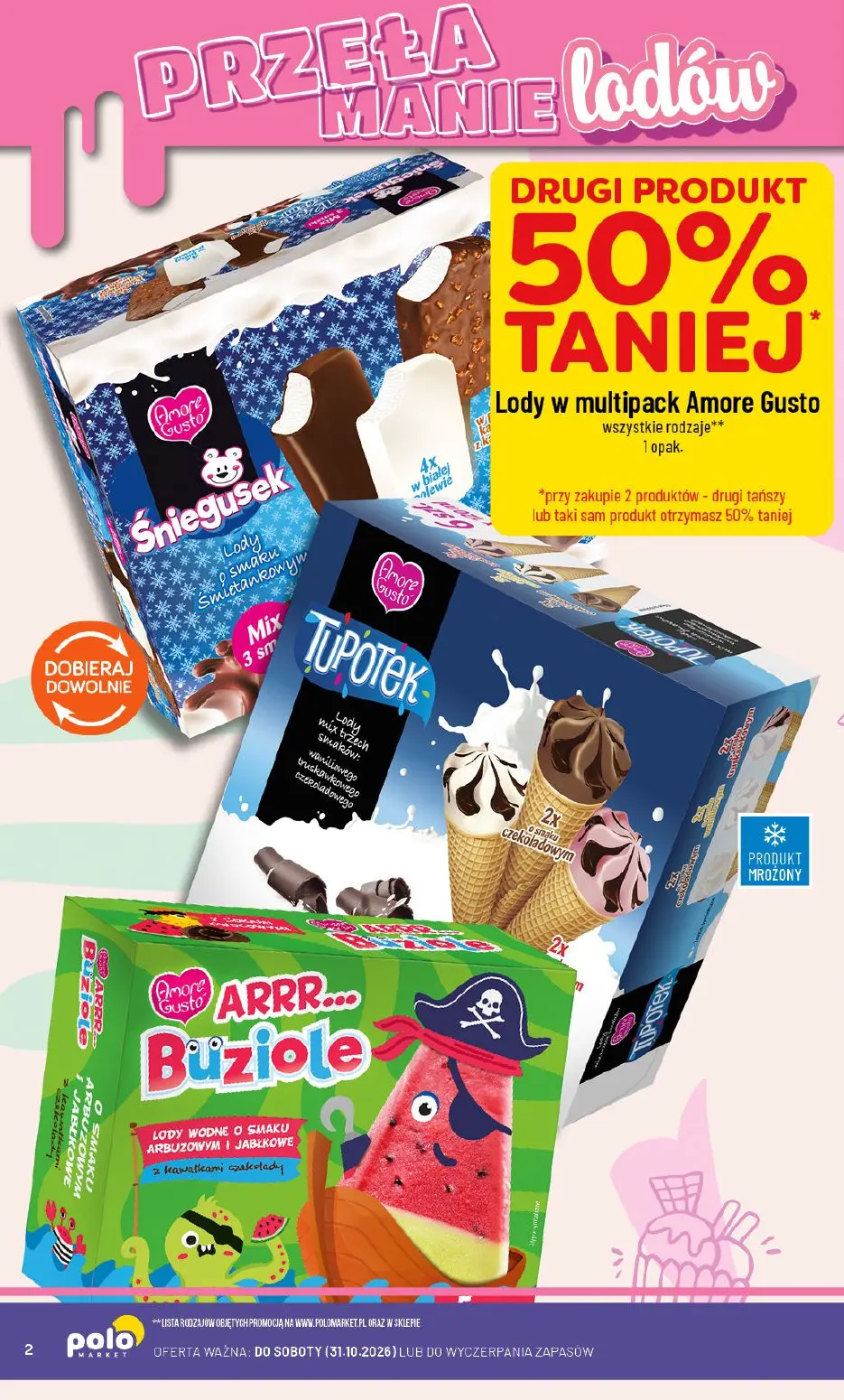 gazetka promocyjna POLOmarket LODY do końca października - Strona 2