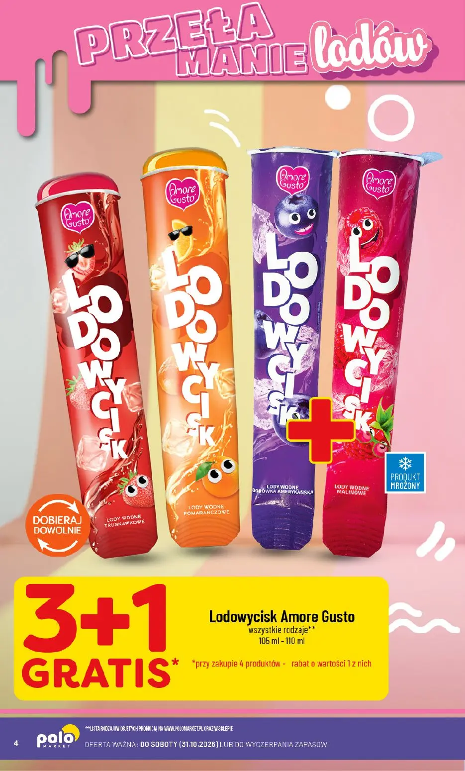 gazetka promocyjna POLOmarket LODY do końca października - Strona 4