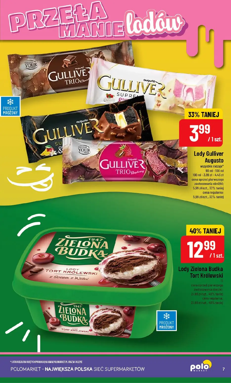 gazetka promocyjna POLOmarket LODY do końca października - Strona 7