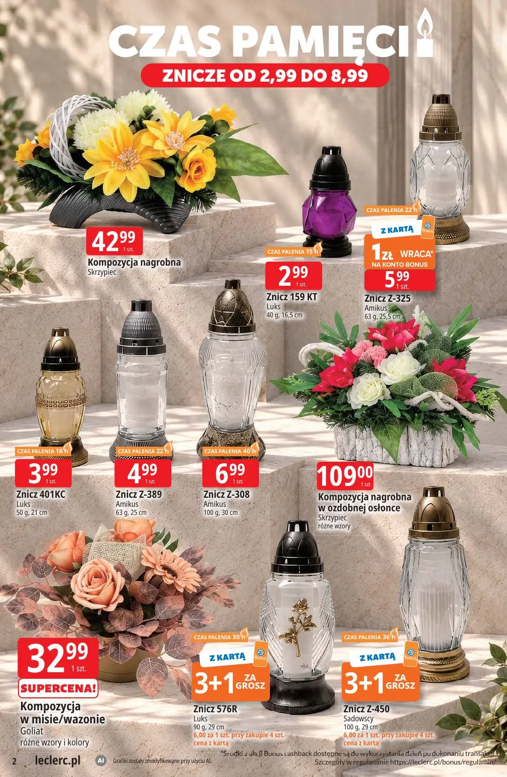 gazetka promocyjna E.Leclerc Czas pamięci - oferta rozszerzona - Strona 2
