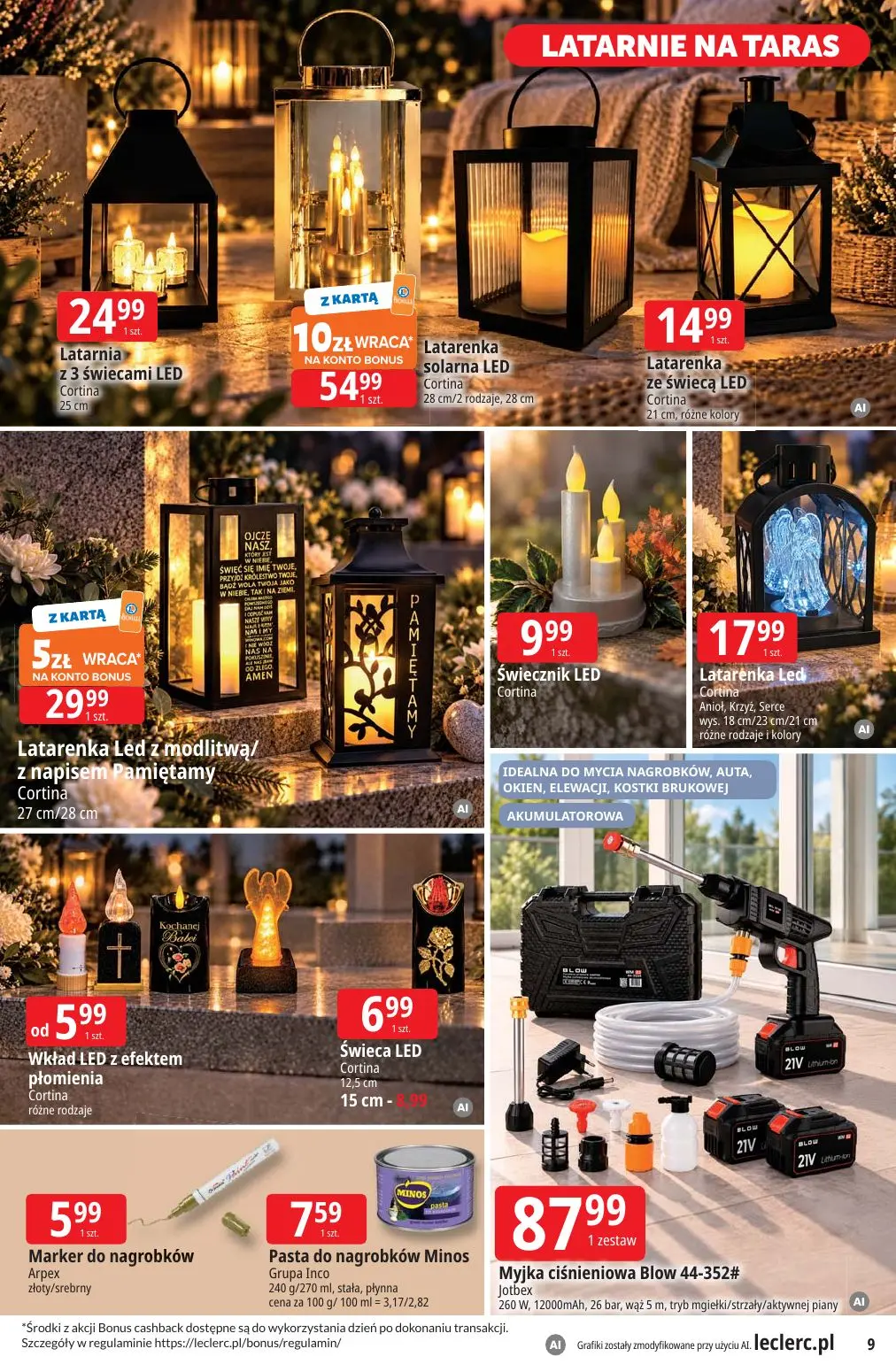 gazetka promocyjna E.Leclerc Czas pamięci - oferta rozszerzona - Strona 9