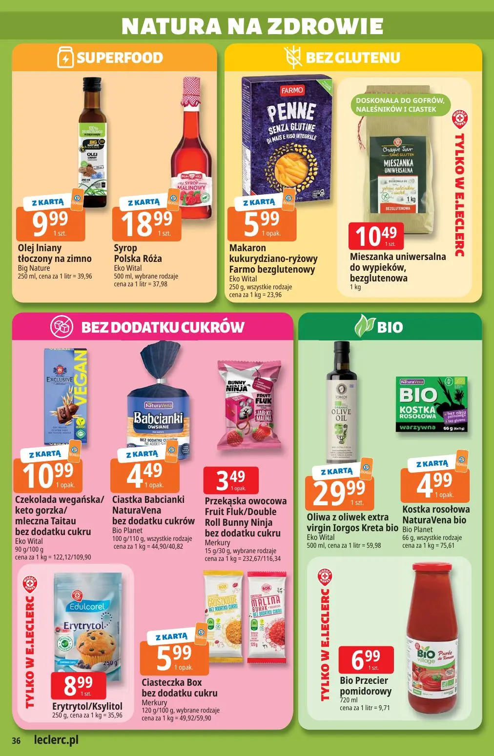 gazetka promocyjna E.Leclerc Czas pamięci - oferta rozszerzona - Strona 36