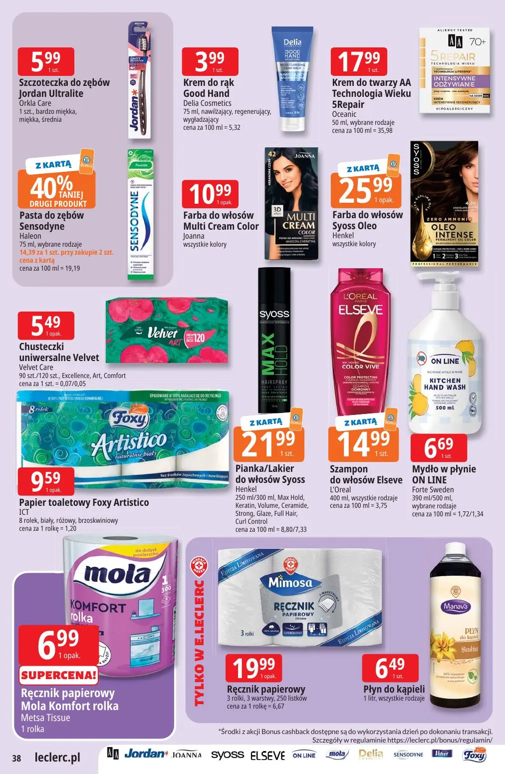 gazetka promocyjna E.Leclerc Czas pamięci - oferta rozszerzona - Strona 38