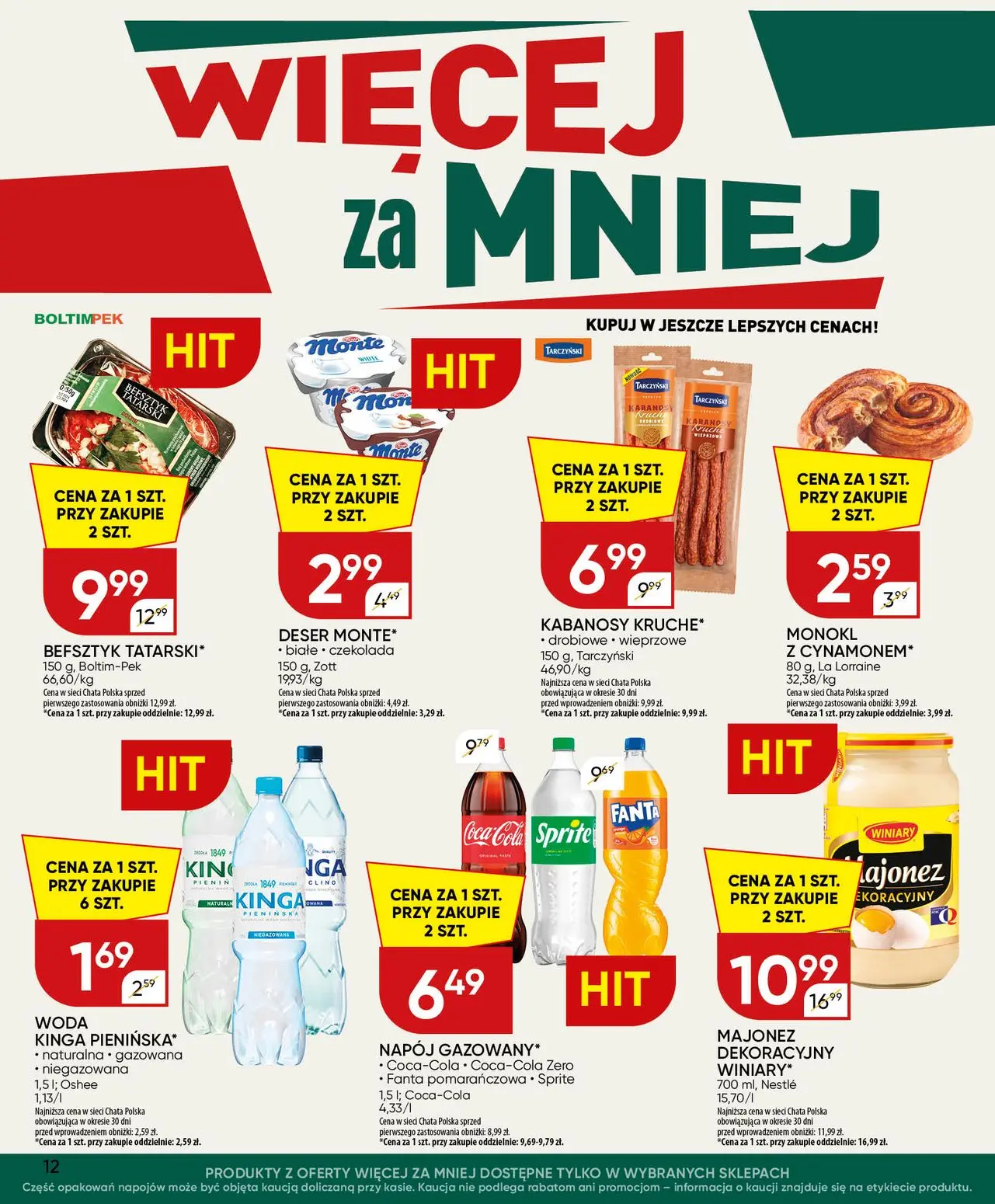 gazetka promocyjna Chata Polska  - Strona 12