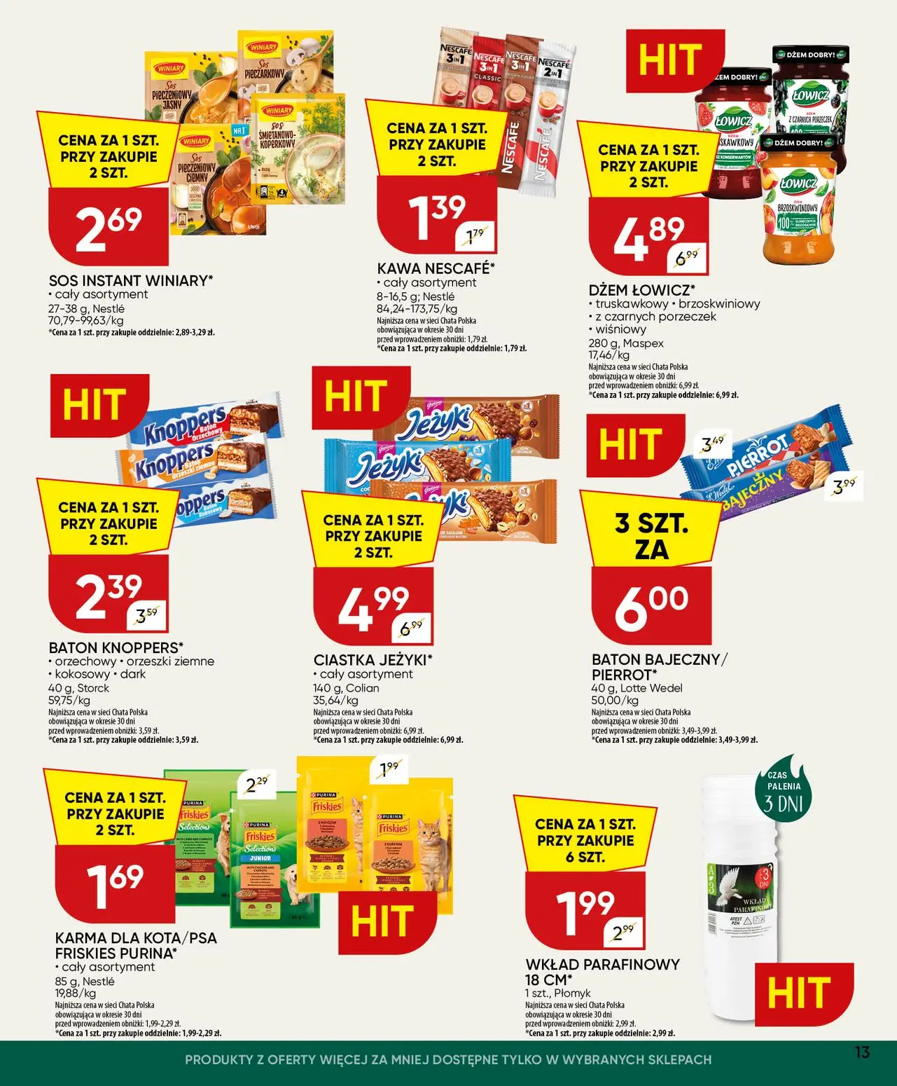 gazetka promocyjna Chata Polska  - Strona 13