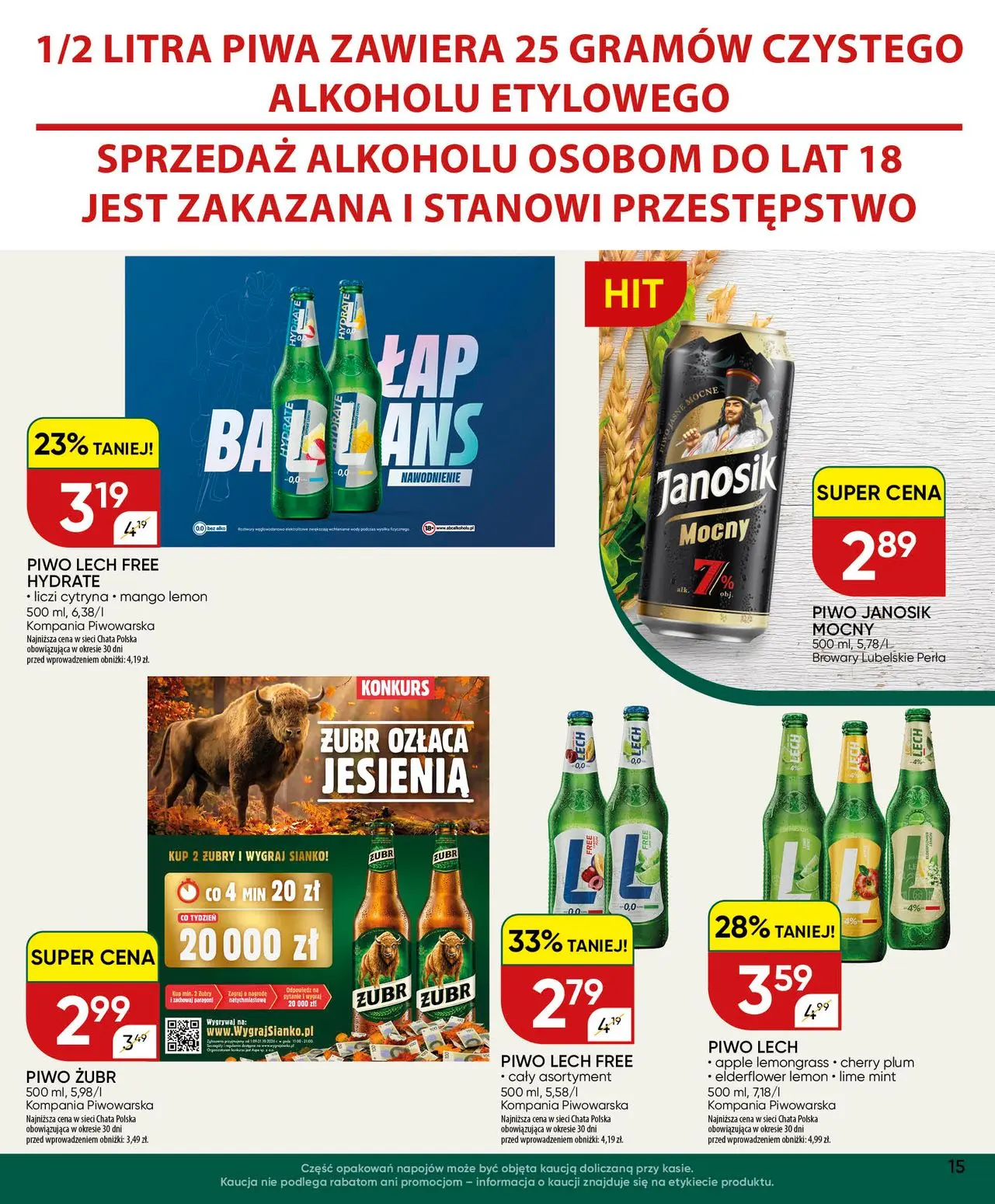 gazetka promocyjna Chata Polska  - Strona 15