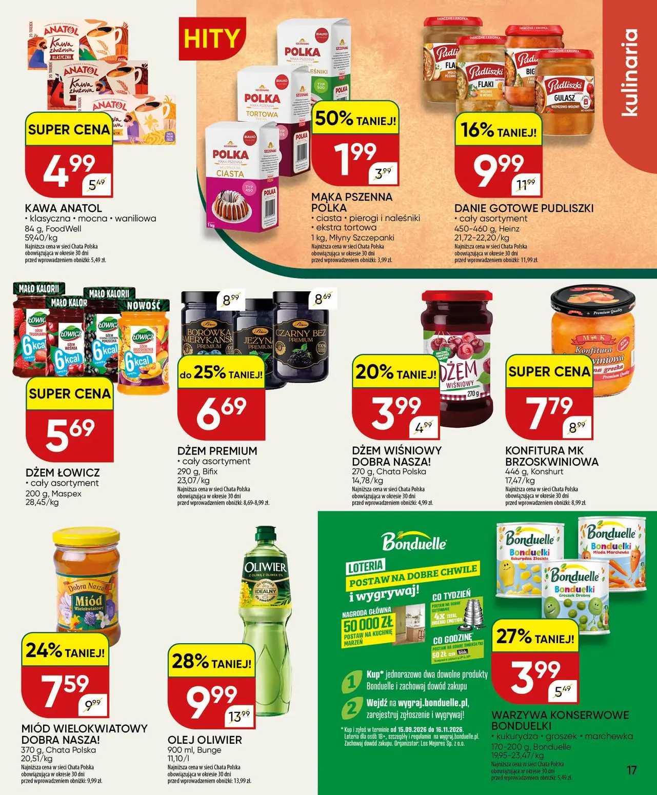 gazetka promocyjna Chata Polska  - Strona 17