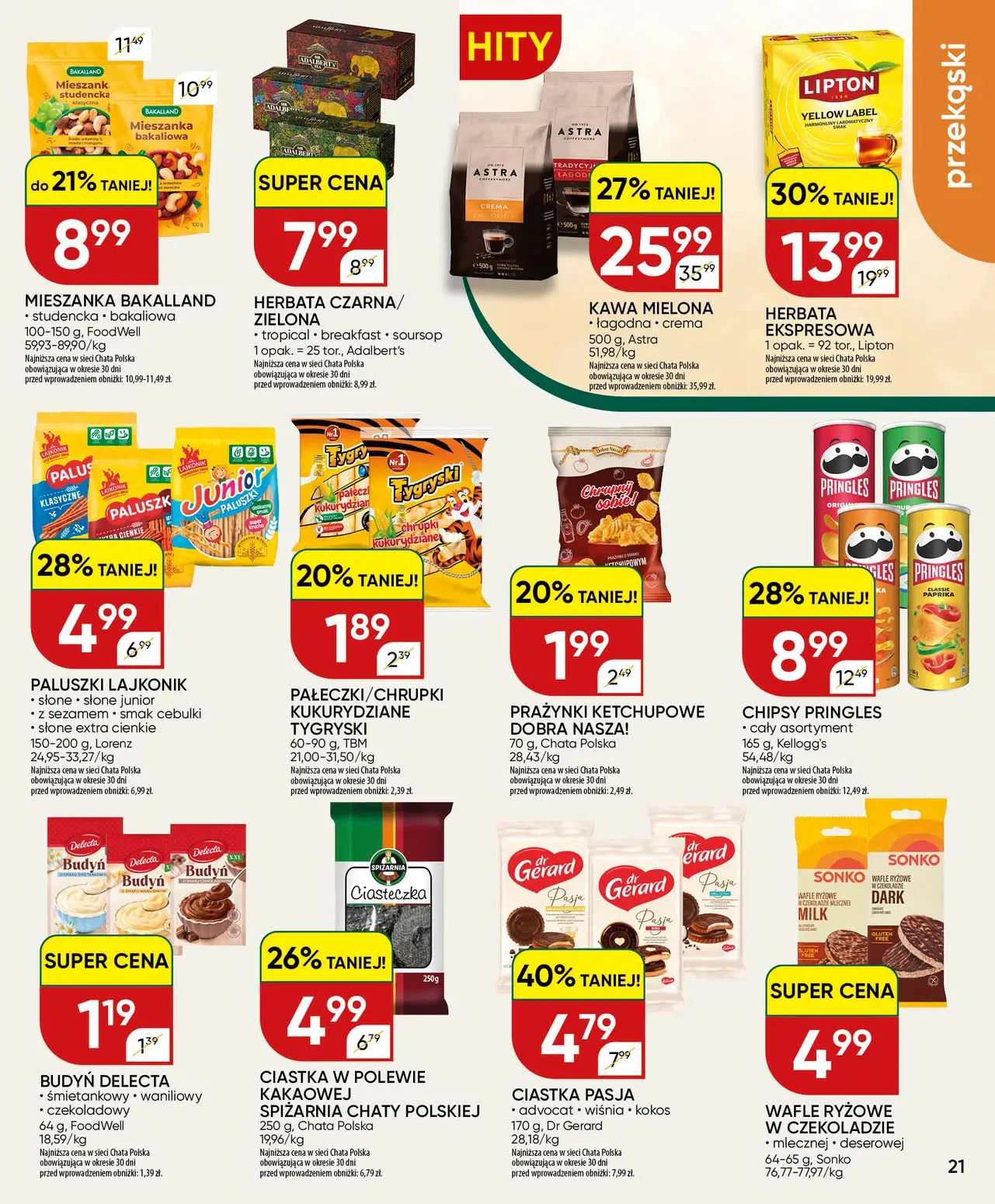 gazetka promocyjna Chata Polska  - Strona 21