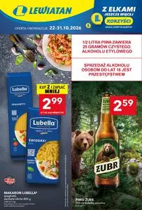 Gazetka promocyjna LEWIATAN, ważna od 2026-10-22 do 2026-10-31.