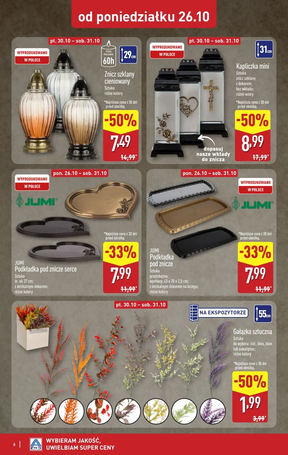 gazetka promocyjna ALDI Znicze 🕯️ - Strona 6