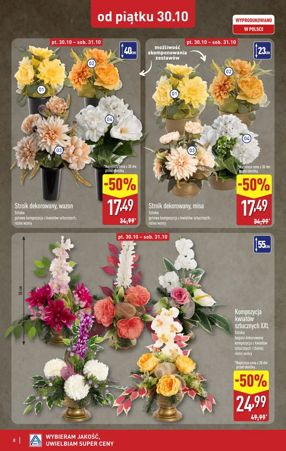 gazetka promocyjna ALDI Znicze 🕯️ - Strona 8