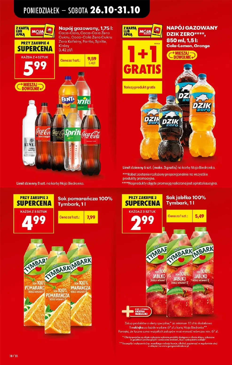 gazetka promocyjna Biedronka Od poniedziałku - Strona 10