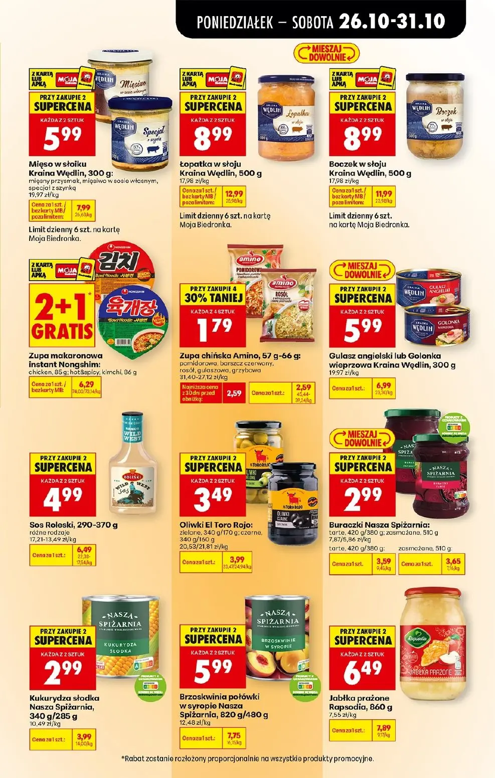 gazetka promocyjna Biedronka Od poniedziałku - Strona 63