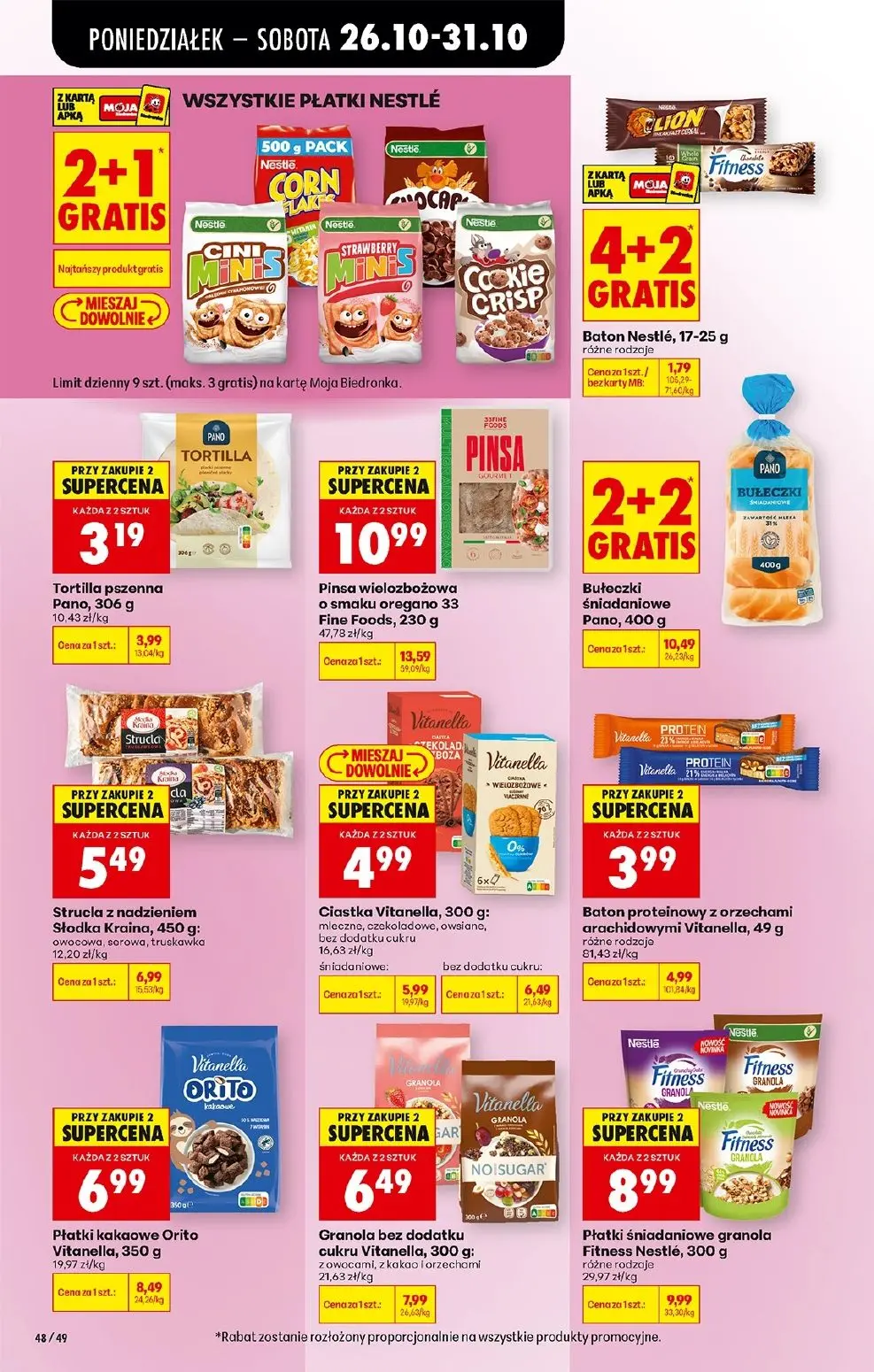 gazetka promocyjna Biedronka Od poniedziałku - Strona 70