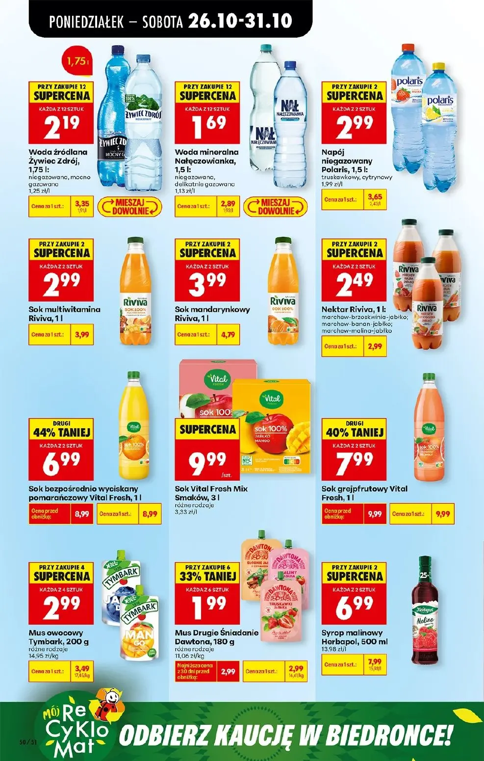 gazetka promocyjna Biedronka Od poniedziałku - Strona 72