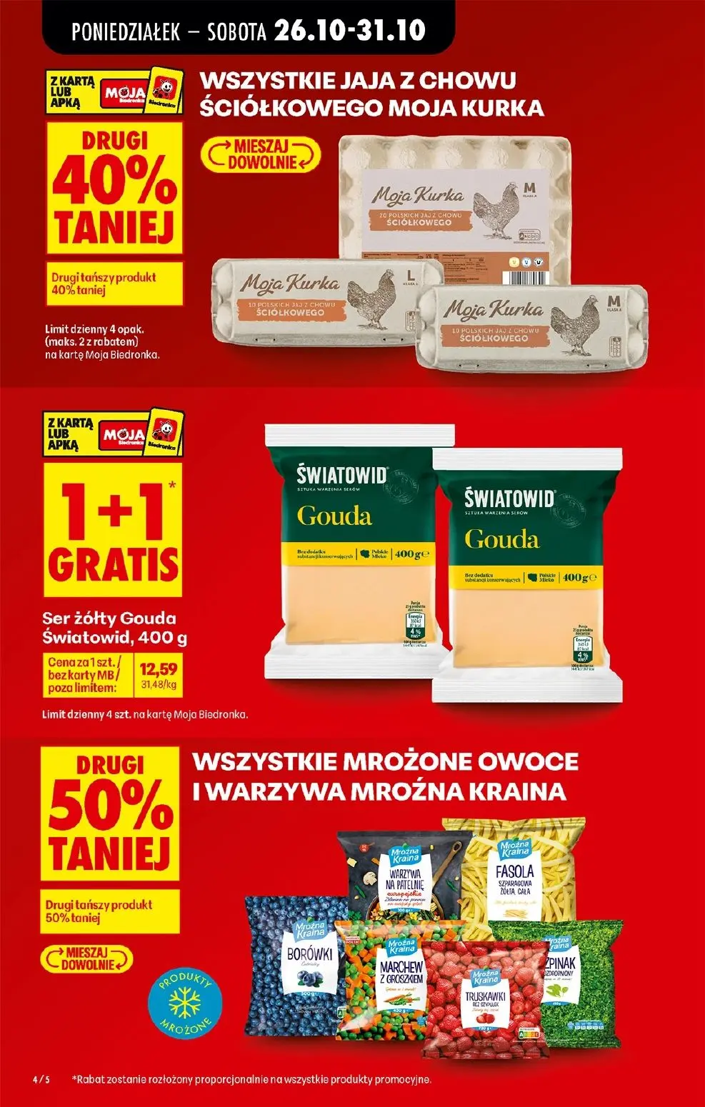 gazetka promocyjna Biedronka Lada tradycyjna. Od poniedziałku - Strona 4