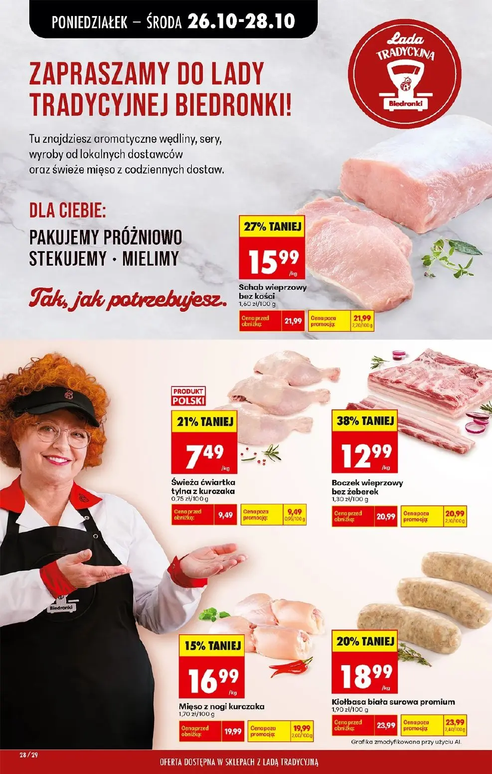 gazetka promocyjna Biedronka Lada tradycyjna. Od poniedziałku - Strona 40