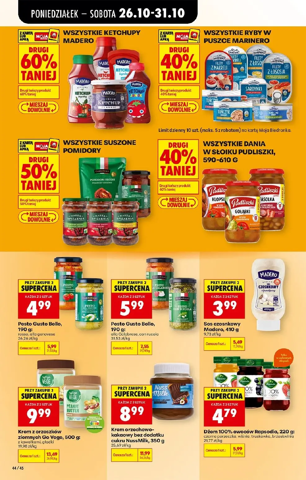 gazetka promocyjna Biedronka Lada tradycyjna. Od poniedziałku - Strona 64