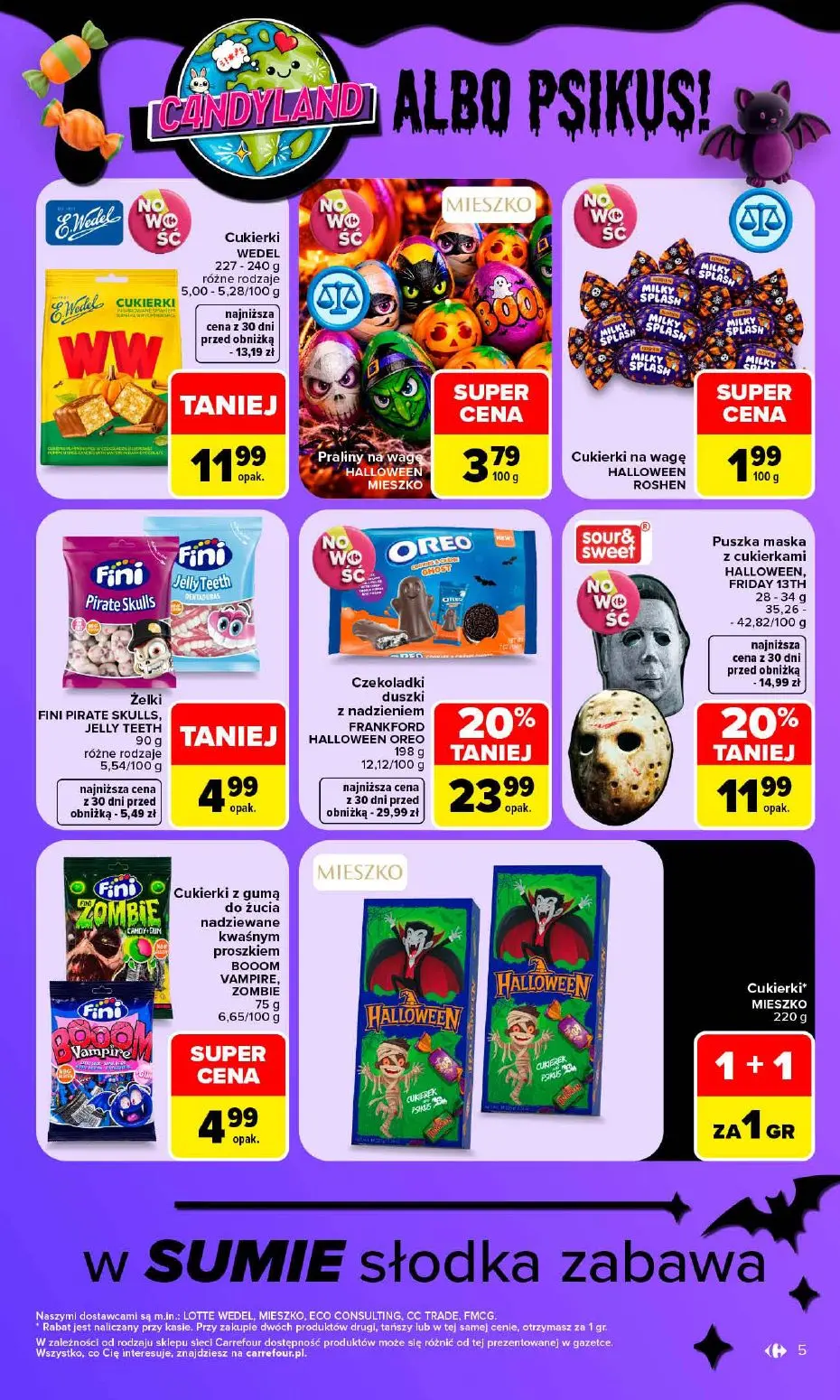 gazetka promocyjna Carrefour W sumie hallweenowo - Strona 5