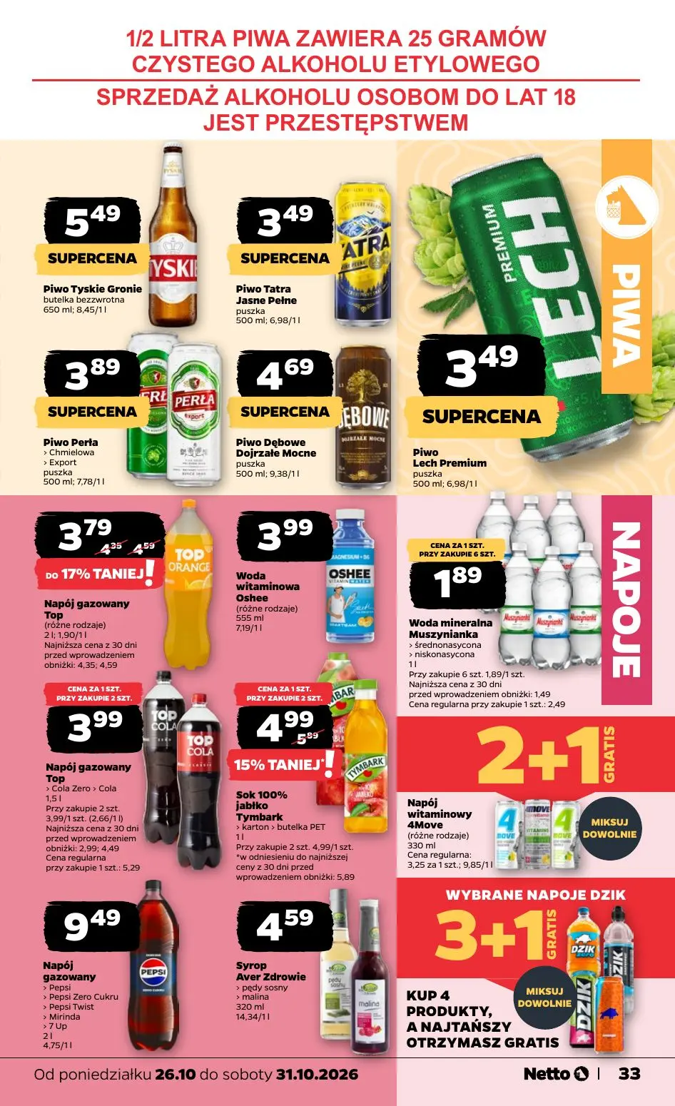 gazetka promocyjna NETTO Gazetka spożywcza - Strona 33
