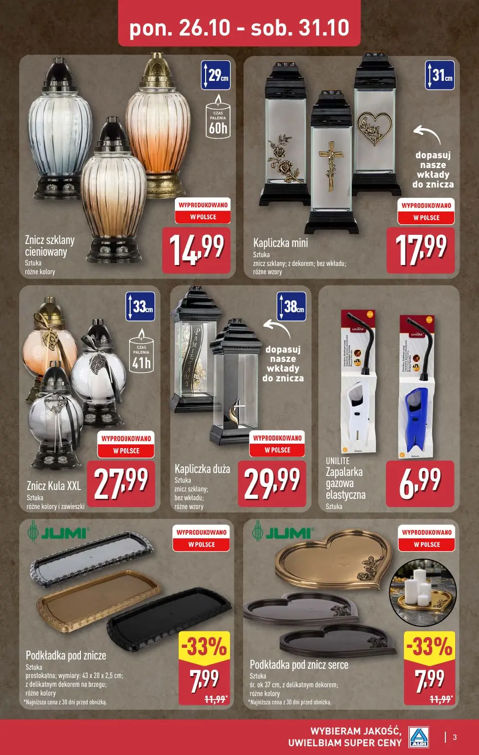 gazetka promocyjna ALDI Oferta od 28.10 - Strona 3