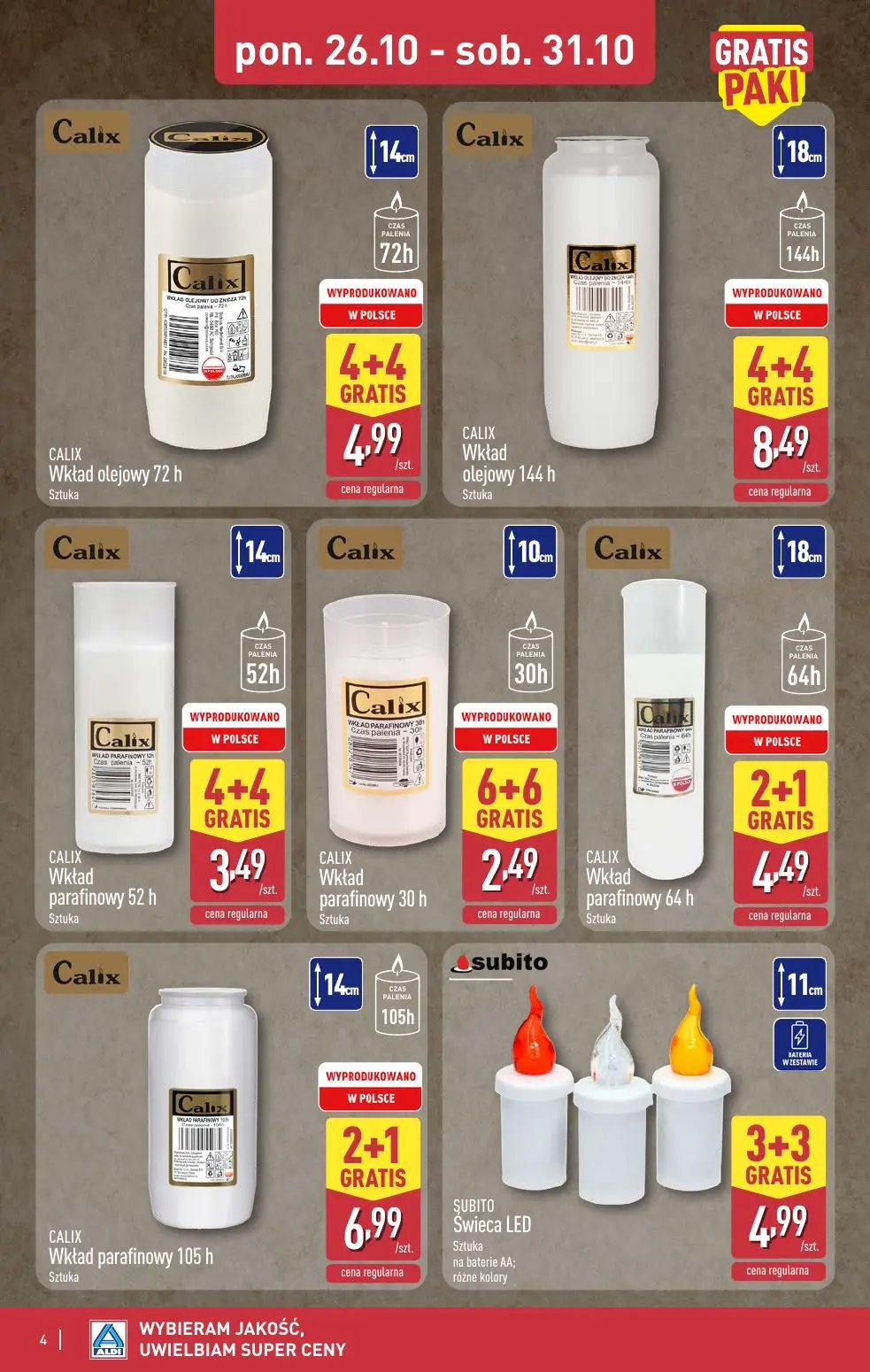 gazetka promocyjna ALDI Oferta od 28.10 - Strona 4