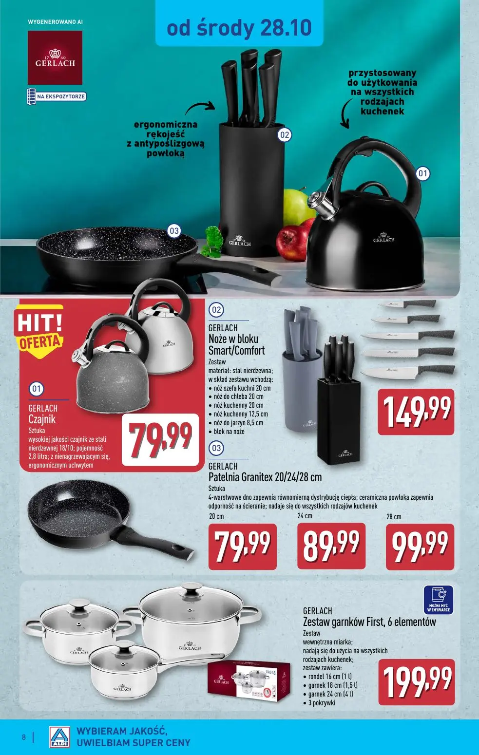 gazetka promocyjna ALDI Oferta od 28.10 - Strona 8