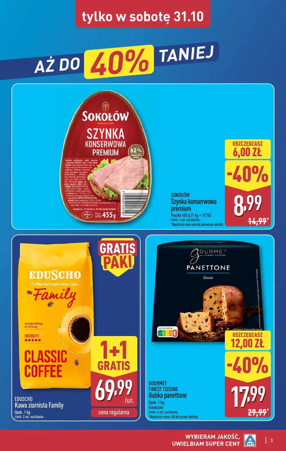 gazetka promocyjna ALDI Oferta na WEEKEND - Strona 3