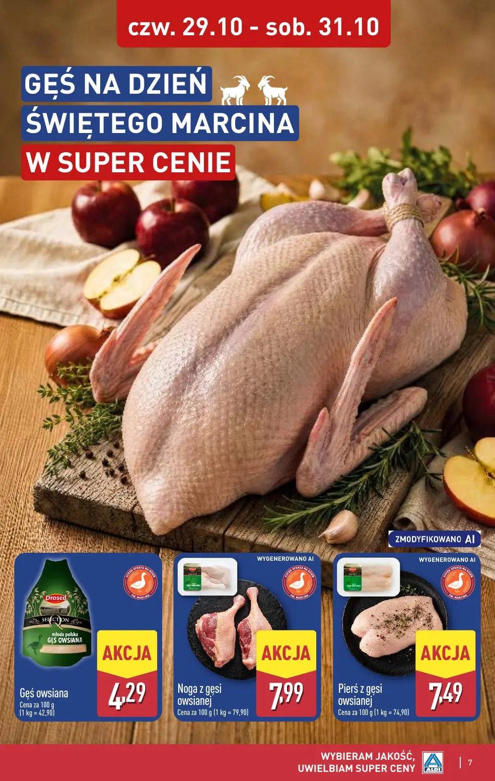 gazetka promocyjna ALDI Oferta na WEEKEND - Strona 7