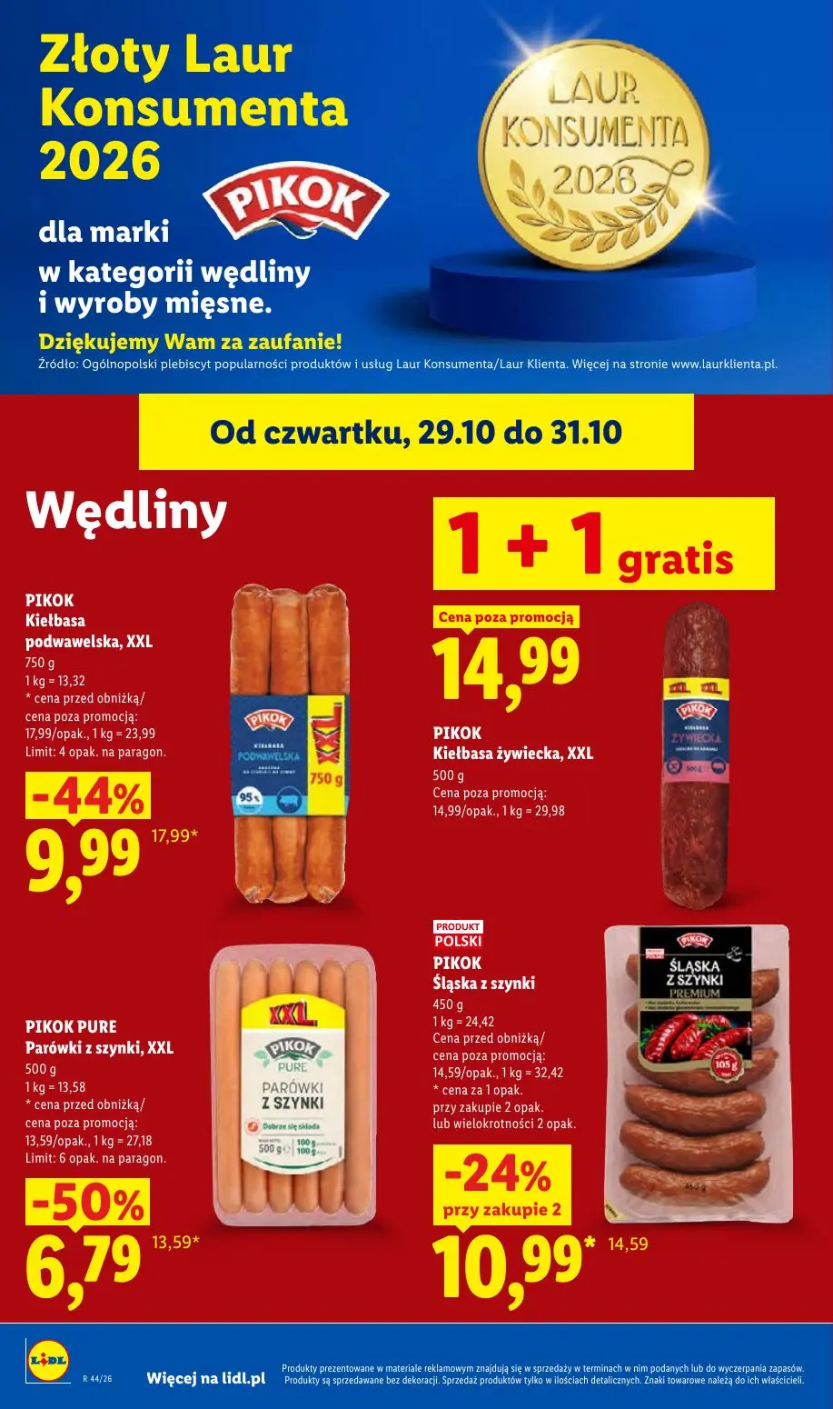 gazetka promocyjna LIDL 29.10 - Strona 64